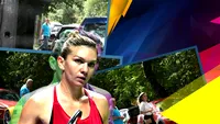 Cum l-am filmat pe șoferul Simonei Halep în ”pauza de masă”. Și-a lăsat șefa la coafor și…