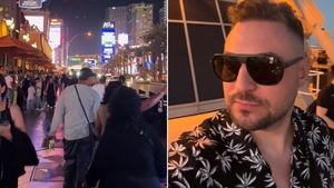 Surpriză uriașă pentru acest turist român în Las Vegas. Ce a văzut, în timp ce se plimba