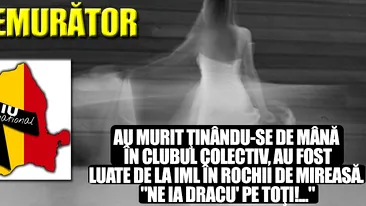 CUTREMURĂTOR: Au murit ţinându-se de mână în clubul Colectiv, au fost luate de la IML în rochii de mireasă. Ne ia dracu' pe toţi!