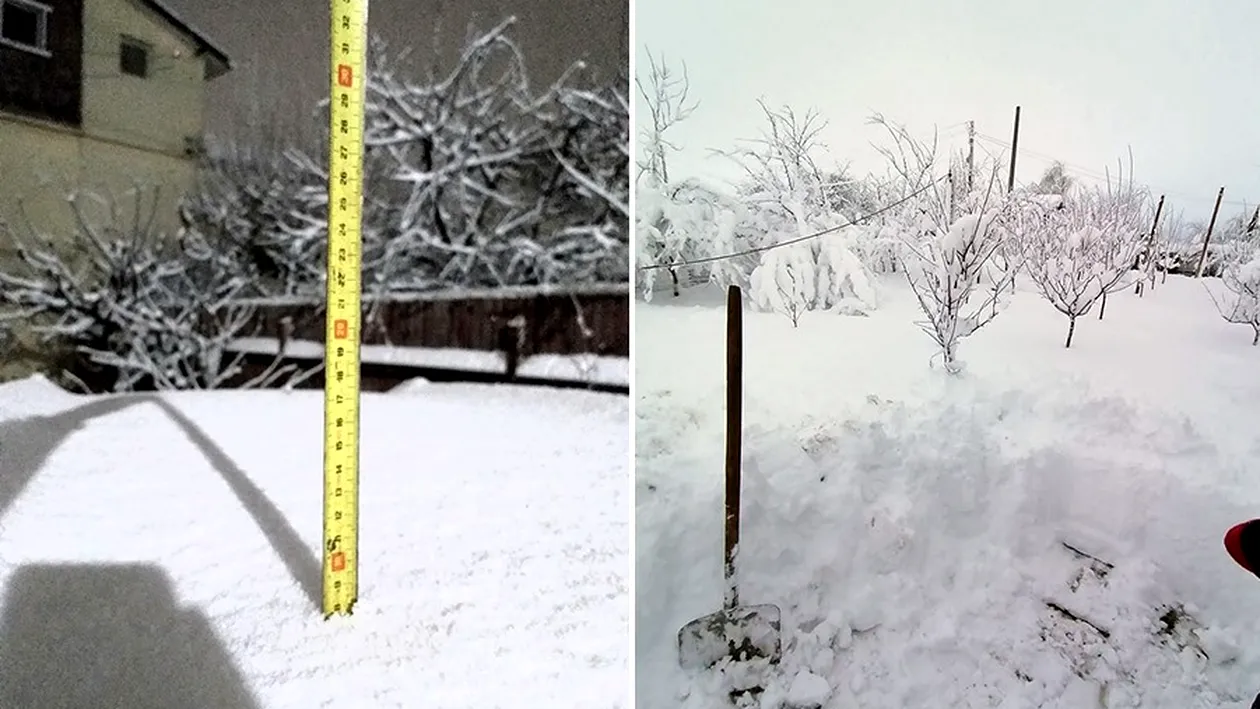 ANM a schimbat prognoza! Se întoarce iarna în România. Lista orașelor în care va ninge ca pe vremuri
