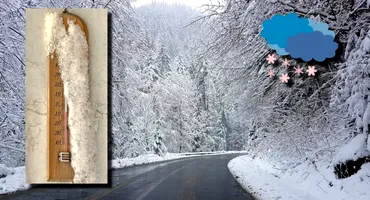 Vortexul polar își intră în drepturi în România! Aduce temperaturi de -13 grade Celsius