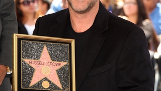 Russel Crowe a primit o stea pe Hollywood Walk of Fame!