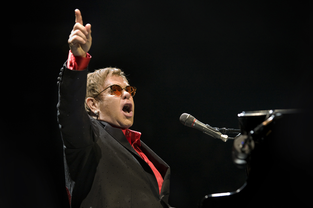 Elton John performing at the Broadmoor World Arena in Colorado Springs on March 16th, 2017. (Tina Hagerling, The Know)