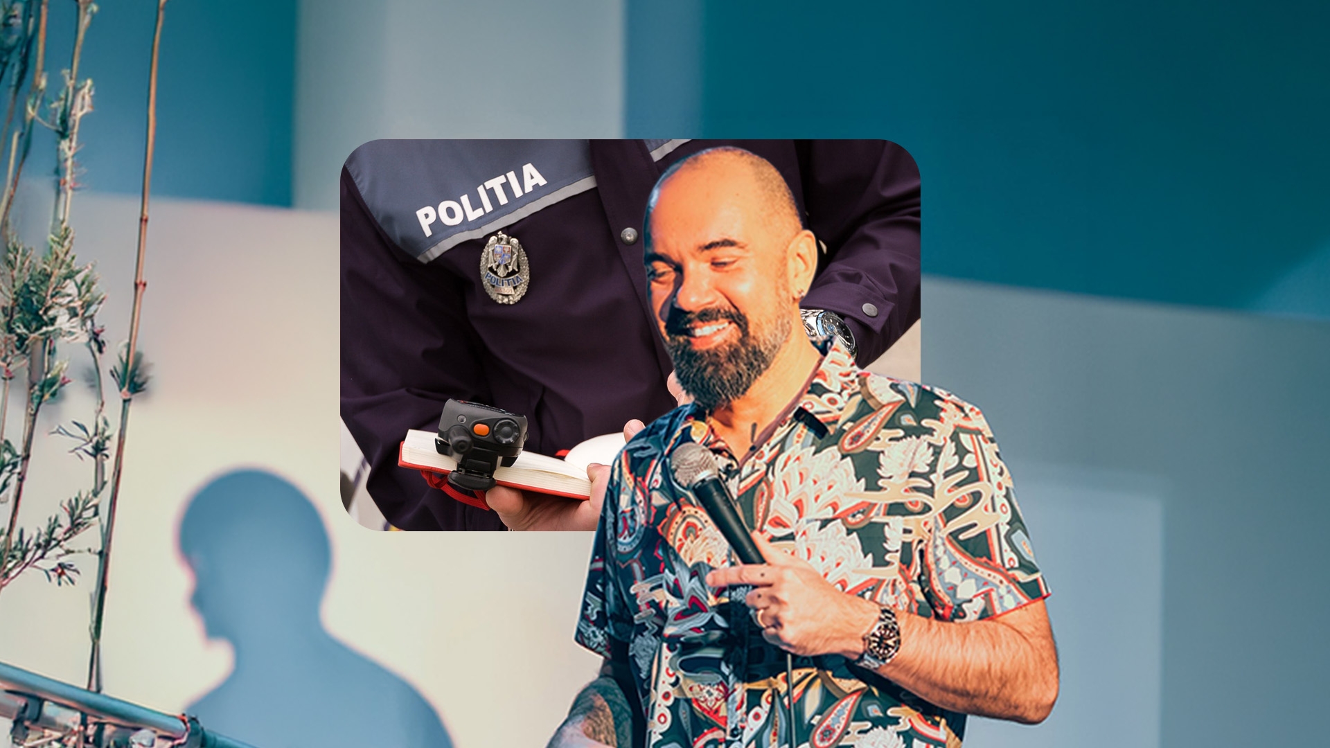 Comediantul Teo, amendat de poliție! Ce a urmat întrece orice număr de stand-up
