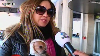 Fite de vedeta! Anca Badiu si-a dus catelusa la sterilizat in Viena!