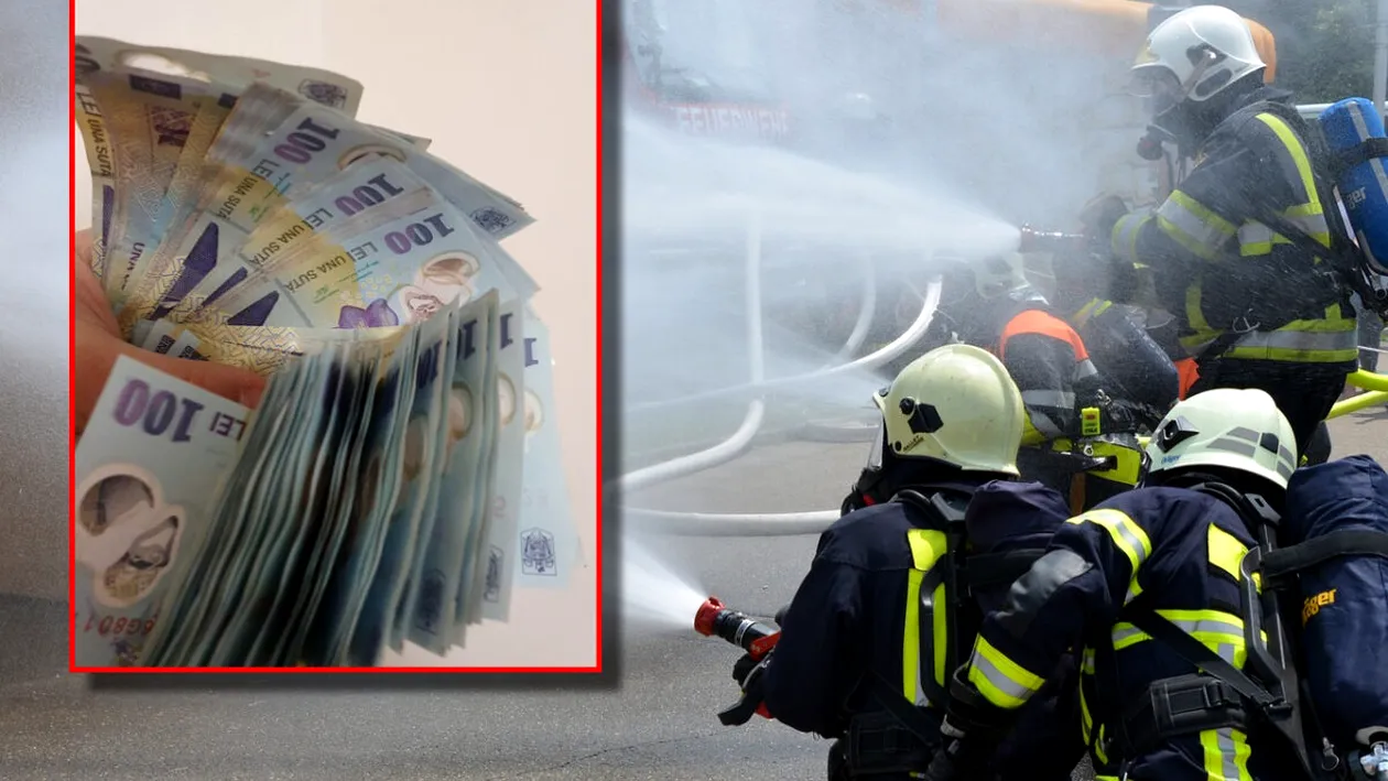 Cât câștigă un pompier începător în România. Ce salariu are un șofer pe autospeciala de pompieri, în 2023