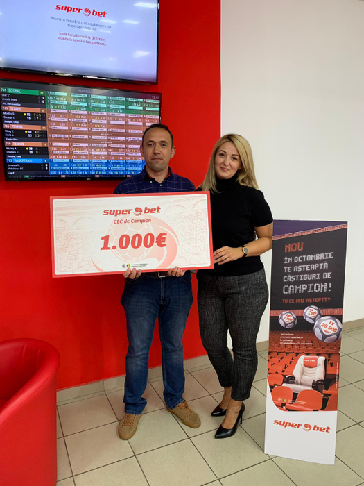 Superbet a creat un nou campion la câștiguri. Luni se extrage Marele Premiu!