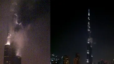 PANICA generala! Are Burj Khalifa Ce s-a intamplat duminica seara cu cea mai inalta cladire din lume