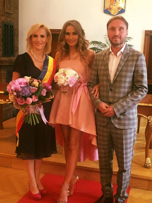 A oficiat cununia civilă a Crinei Abrudan cu Gabi Popescu, iar acum a făcut anunţul! Gabriela Firea a transmis mesajul public