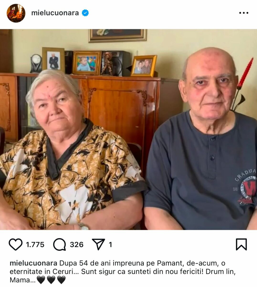 Părinții lui Dan Capatos. Sursă: Instagram