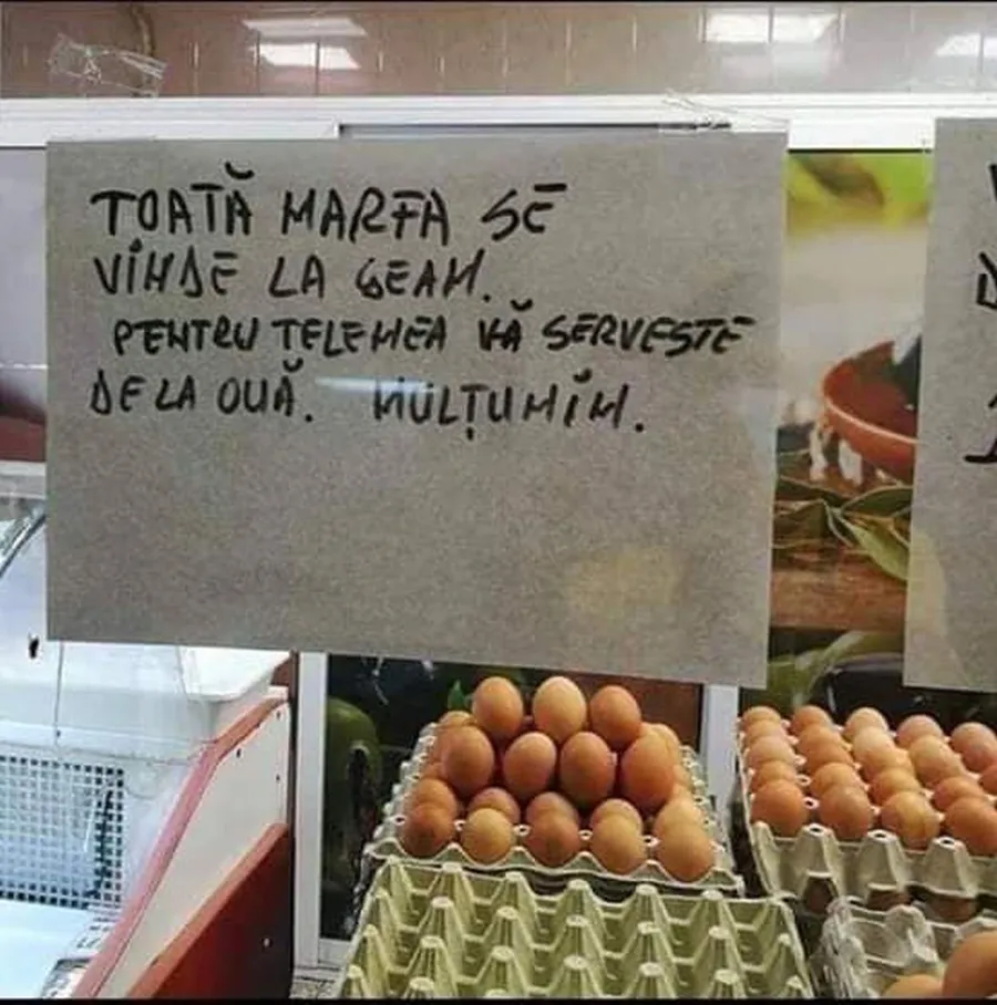 anunt amuzant magazin