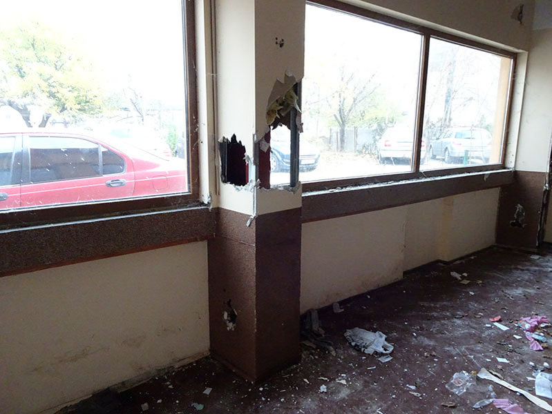 Clădirea în care funcţiona clubul BioBio se află, acum, în paragină