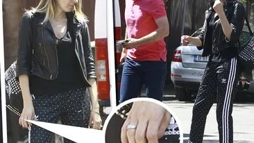 Fostei ştiriste i-a apărut un inel suspect pe mână. A cerut-o în sfârşit de soţie?!