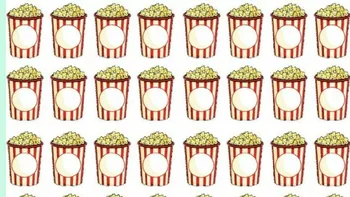 TEST IQ | O singură cutie cu popcorn dintre cele 48 este diferită. Care?