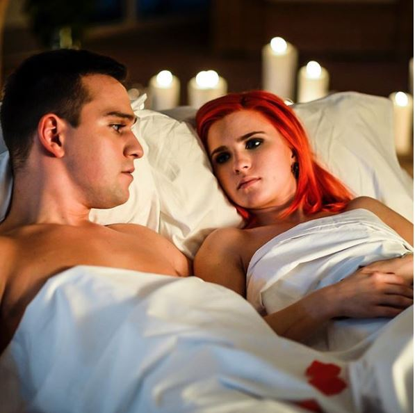 Cristina Ciobănaşu şi Vlad Gherman, goi în cada plină cu spumă! Fotografia care a șocat internetul