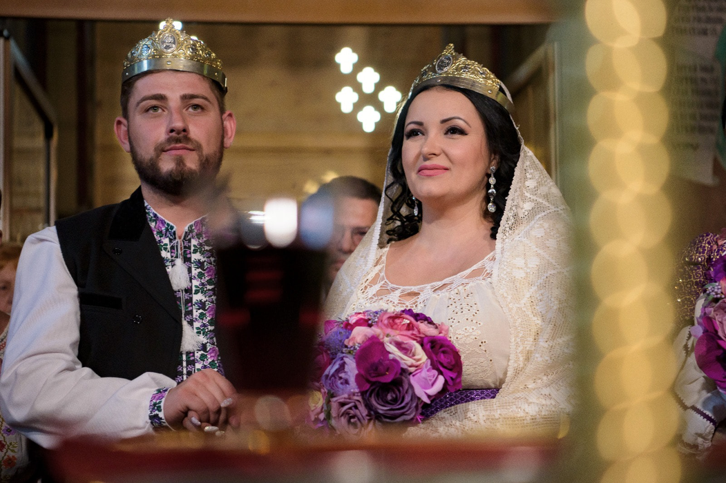 Silvana Rîciu, în ziua nunții