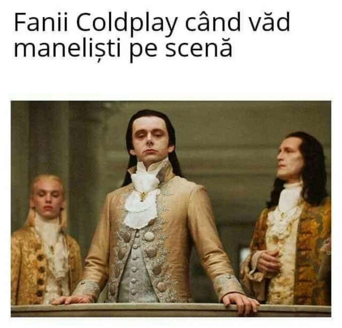 Reacția fanilor Coldplay/ Sursa foto: Facebook