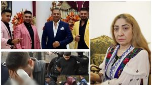 "Dumnezeu a făcut dreptate". Petrecere de zile mari, după ce fiii Sidoniei au ajuns acasă