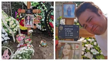 Mormântul Andreei Cuciuc a fost vandalizat. Igor, tatăl tinerei, e devastat: ”I-au mutat crucea”