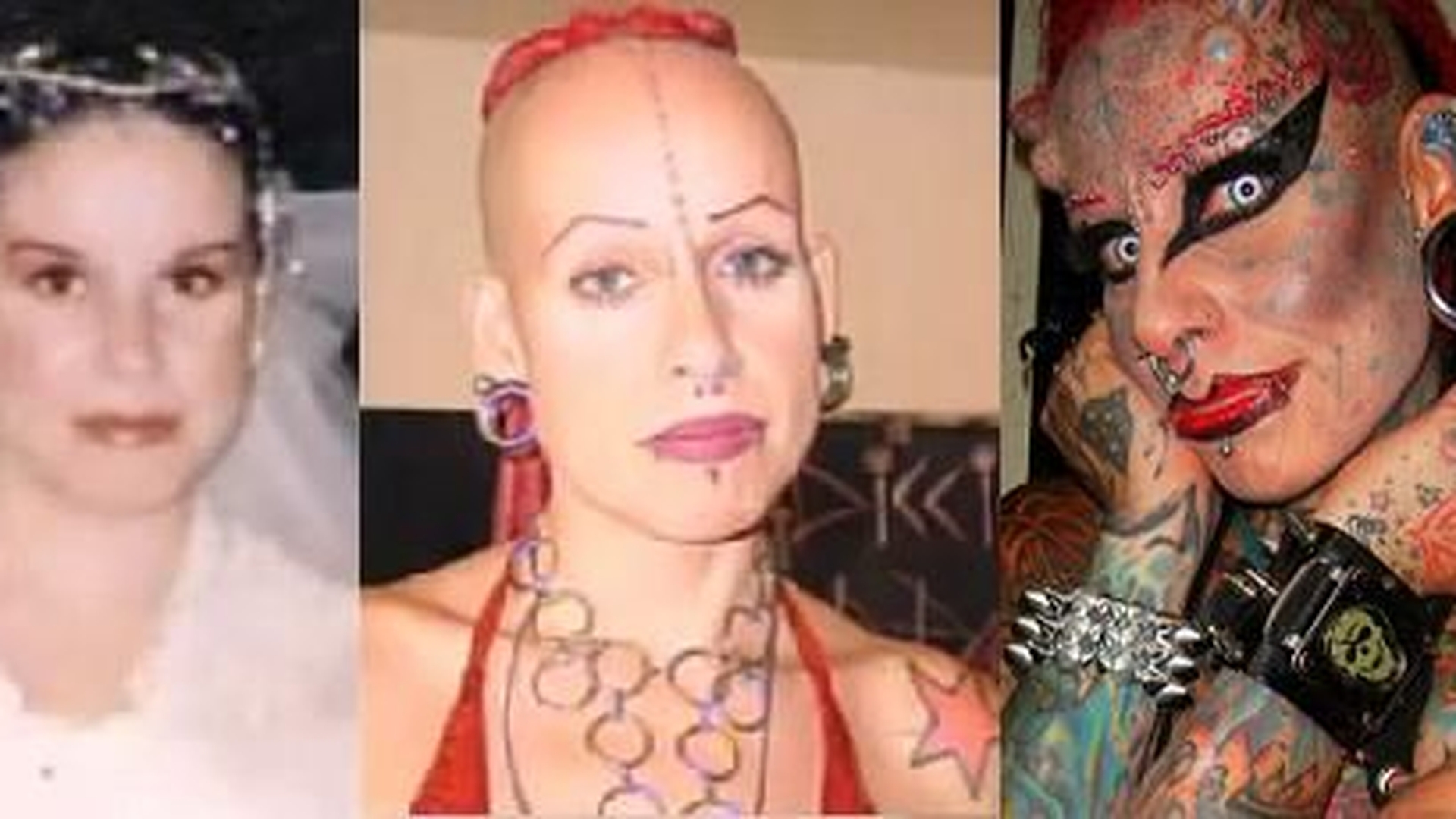 Are corpul plin de tatuaje, dar nu asta ii sperie pe barbati. Cum arata singura "femeie-vampir" din lume