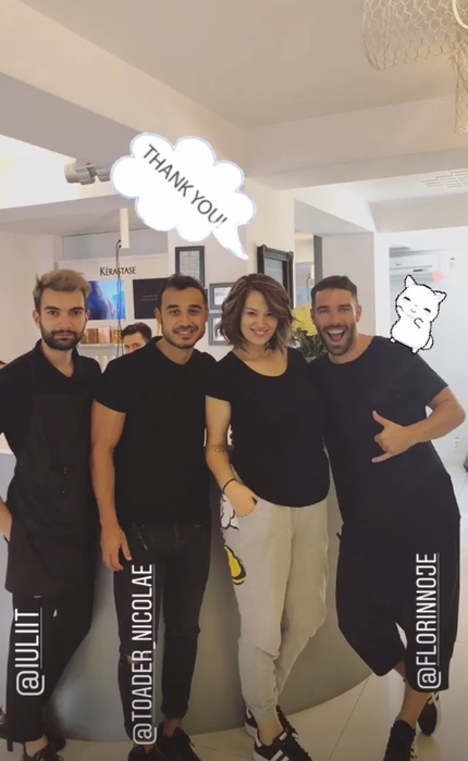 Feli, schimbare de look îndrăzneață înainte să nască. S-a tuns mai scurt și s-a vopsit