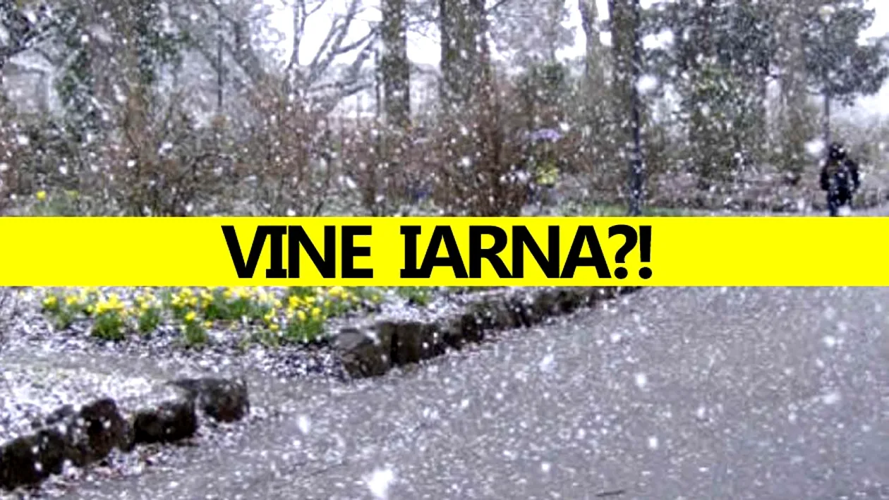 ANM a modificat prognoza. Vine iarna în România?!