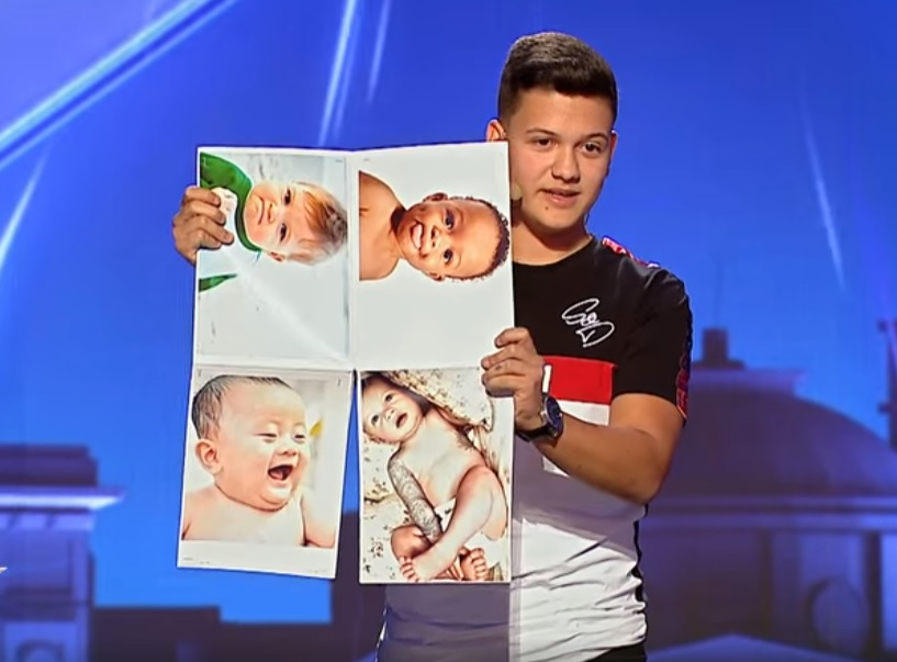 El este puștiul care i-a lăsat mască pe jurații de la ”Românii au talent”