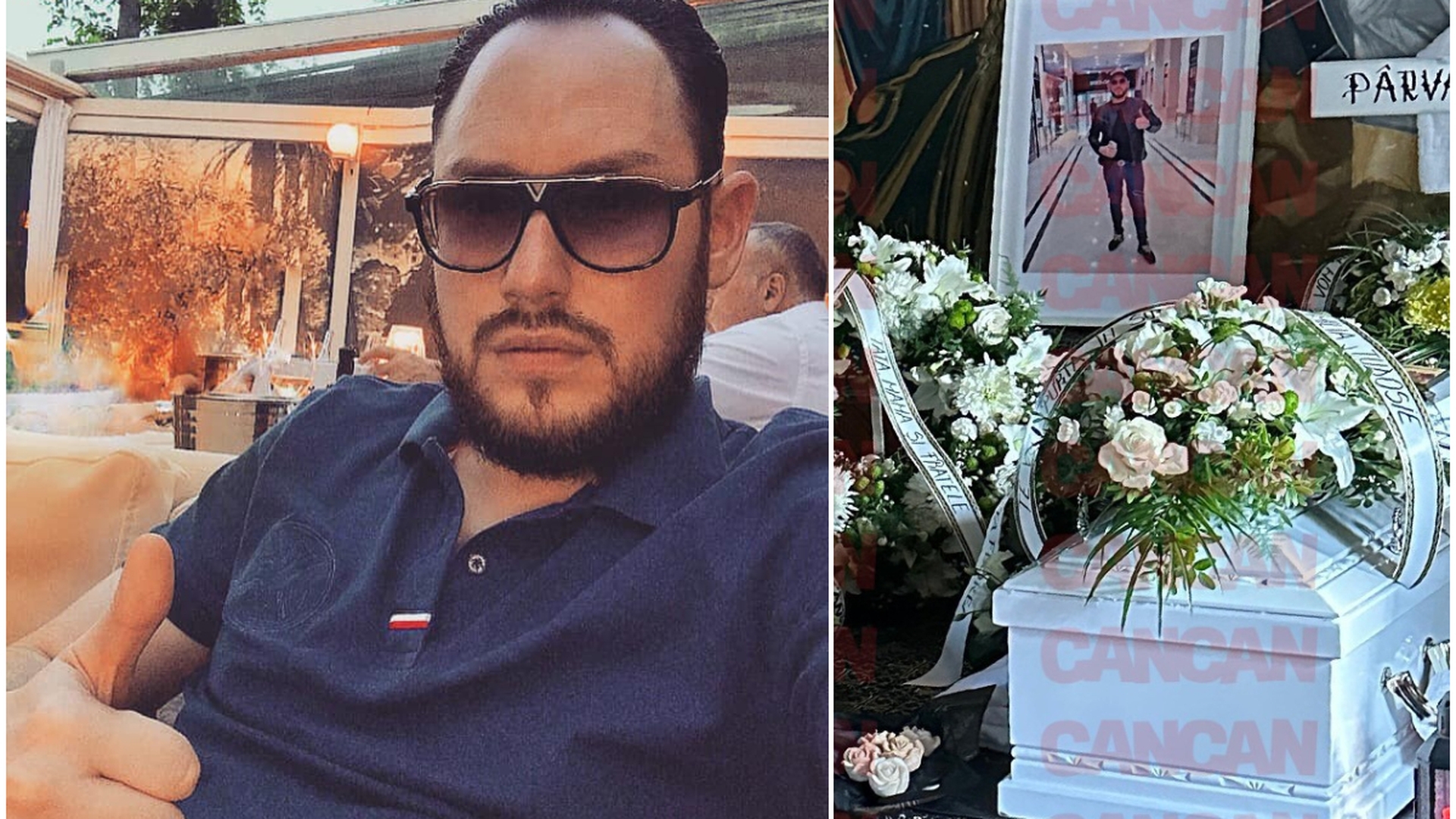 Primele imagini de la priveghiul lui Andrei Versace. Mama influencerului, devastată de durere! FOTO