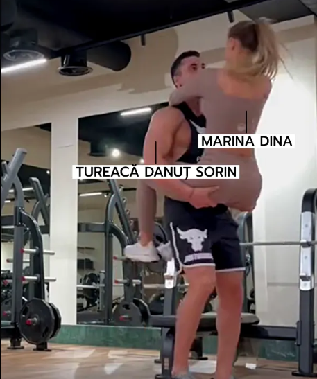 Marina Dina, îndrăgostită de antrenorul personal de fitness