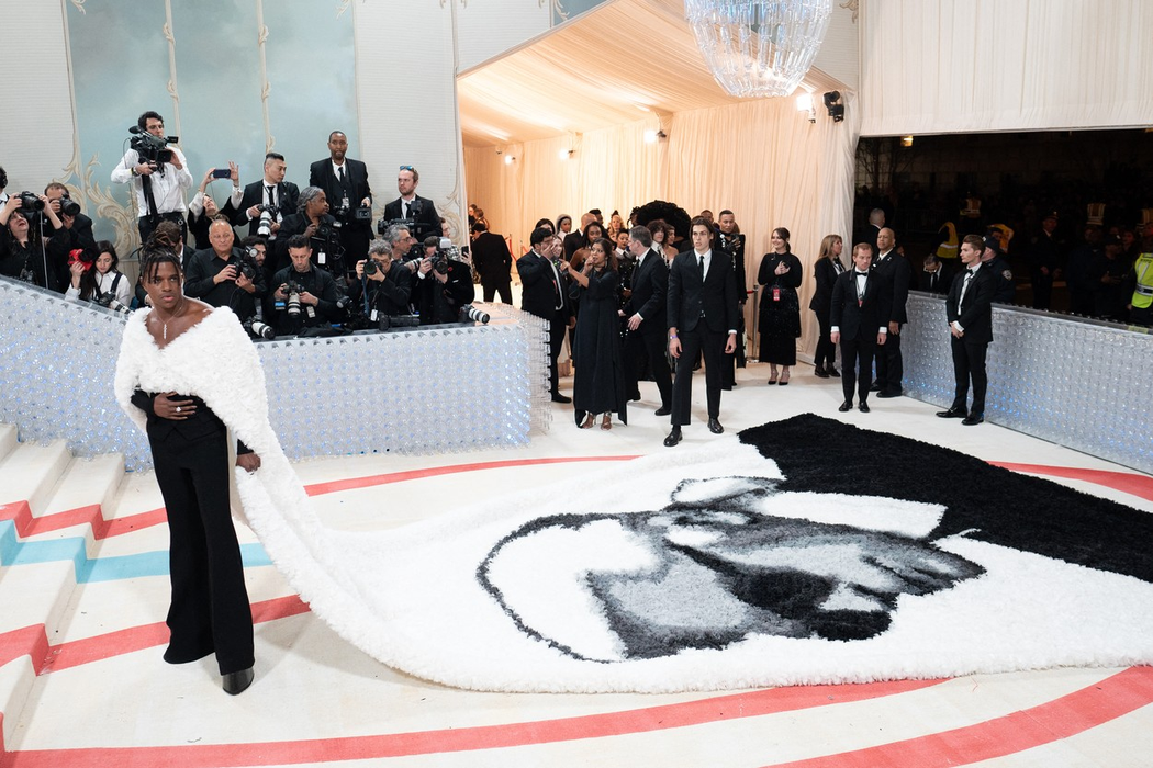 Jeremy Pope attends The 2023 Met Gala Celebrating "Karl Lagerfeld: A Line Of Beauty" at The Metropolitan Museum of Art on May 01, 2023 in New York City.,Image: 773247030, License: Rights-managed, Restrictions: , Model Release: no