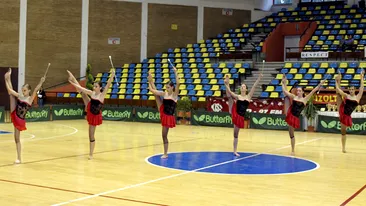 Campionat national de majorete la Arad
