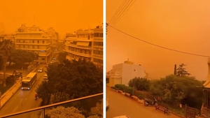 Meteorologii, în alertă: Un val uriaș de praf african a intrat în Europa. Când ajunge în România
