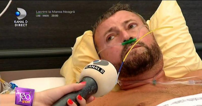Cătălin Botezatu, de nerecunoscut pe patul de spital: „Am trecut pe lângă moarte, am oprit cancerul”
