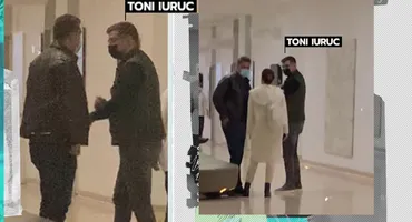Toni Iuruc și-a vizitat mama în spital. Soțul Simonei Halep s-a plimbat agitat pe holuri și a vorbit cu medicii