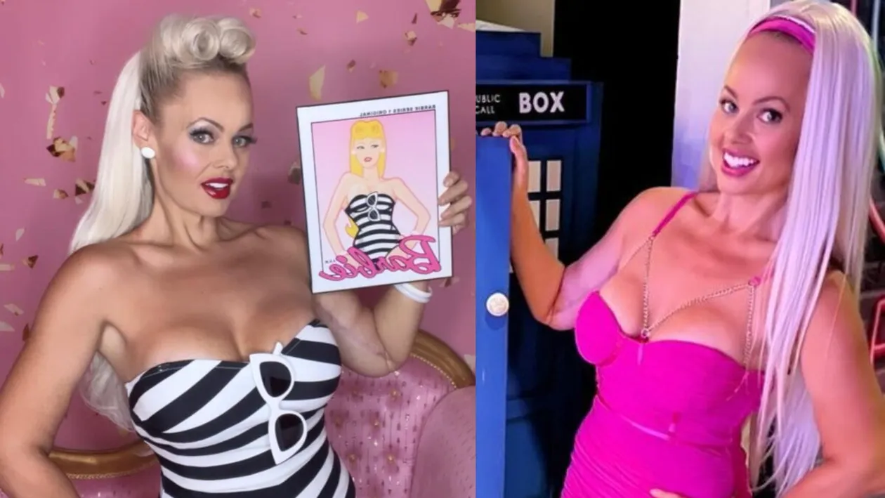 Arată precum Barbie, dar stai să vezi cum arăta înainte! Transformarea femeii din imagine este uluitoare