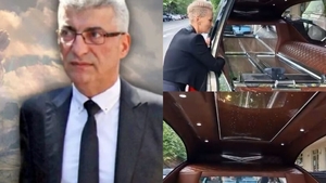 Cum arată dricul de lux în care Silviu Prigoană a fost condus pe ultimul drum. Gabriela Luțucar a dat o avere pe el