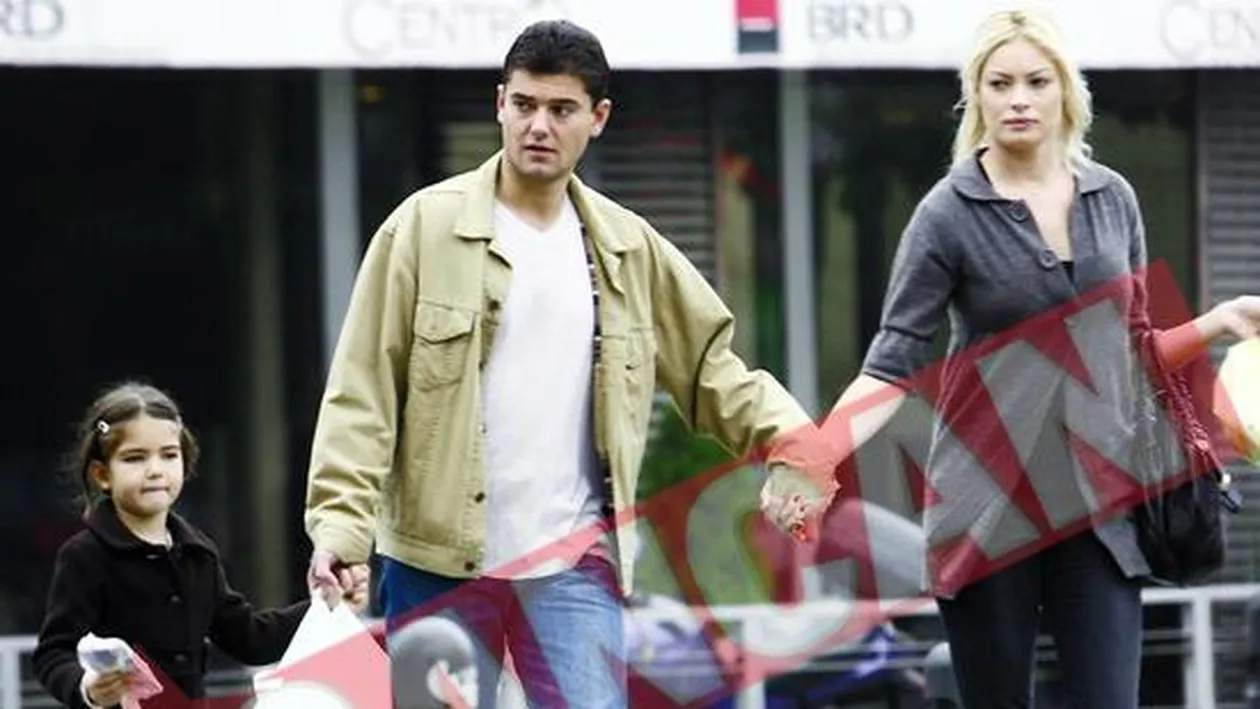 Cristian Boureanu nu le scapa din mana pe cele doua fete ale sale