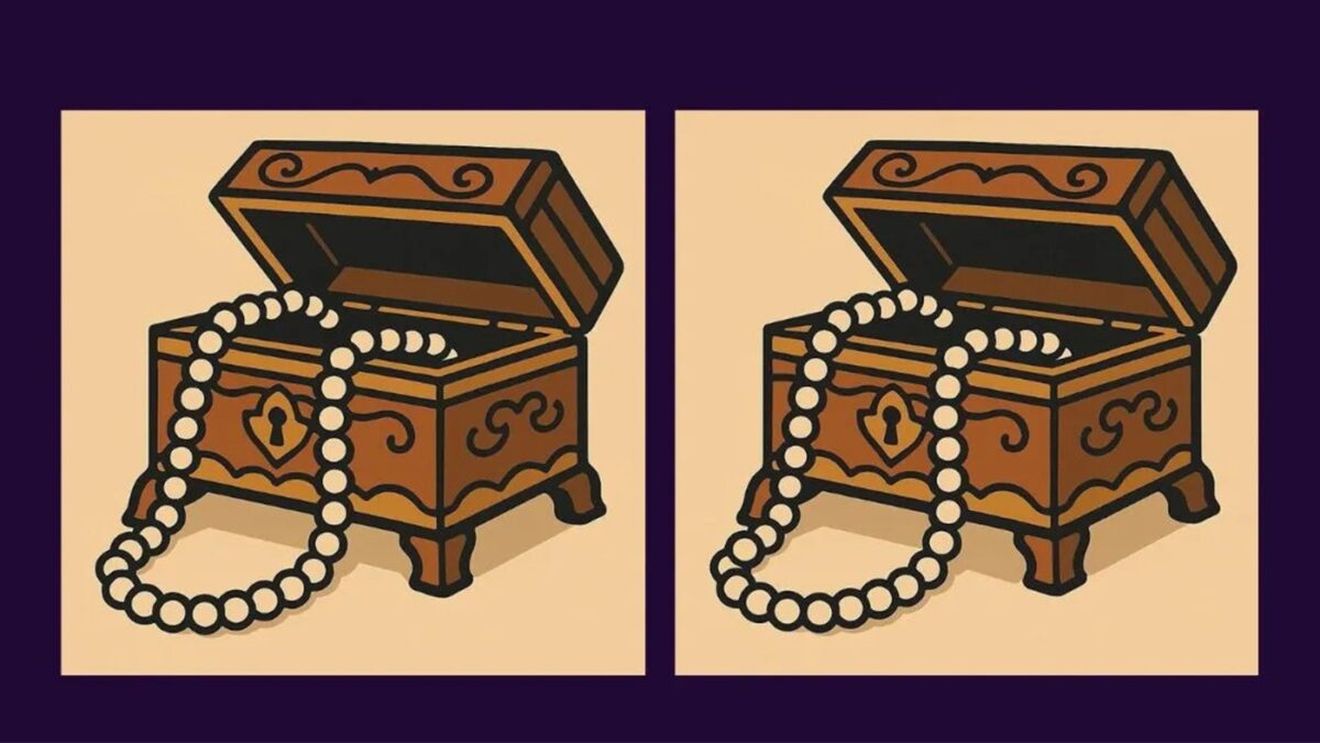 Test de perspicacitate | Aceste două comori par identice, dar nu sunt. Identificați cele 3 diferențe!