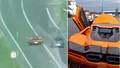 Lamborghini Revuelto, filmat din elicopter după trei depășiri pe linie continuă. Șoferul a rămas fără permis pentru 180 de zile și a primit amenzi de aproape 3.900 de lei