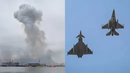 Explozie puternică lângă granița cu România. O dronă de mari dimensiuni s-a prăbușit în Bulgaria