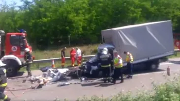 Un nou accident mortal pe o autostradă din Ungaria! Un român a murit după ce a fost lovit de un TIR