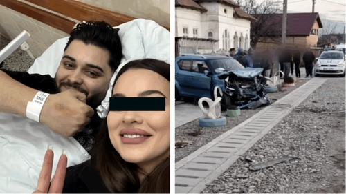 Gabriel din Buzău a fost înmormântat. Imaginile durerii: obiectul pe care i l-a dus iubita lui
