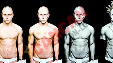 Andrei Jilavu pozeaza pentru Teatrul National