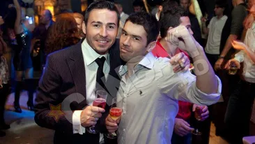 Bianca si Cristea, petrecere de fite cu sampanie si trabuc de ziua lui! VEZI imagini inedite de la marele eveniment