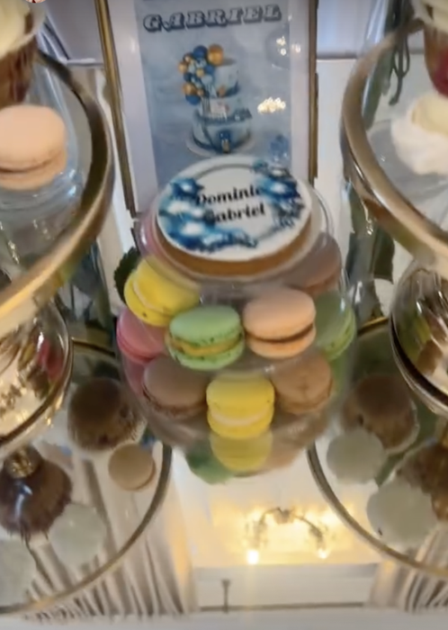 Daniela Crudu și-a botezat băiețelul/foto: Instagram