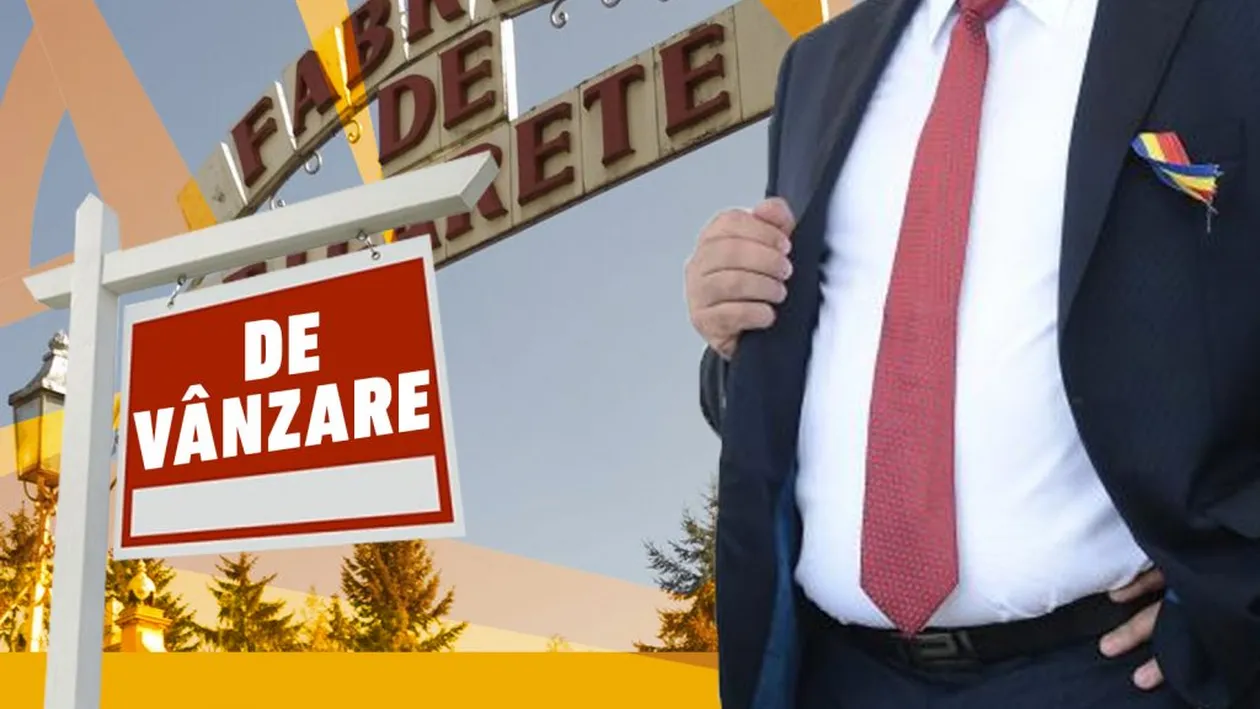 Breaking news! E unul dintre cei mai bogați români, dar… Banca scoate la vânzare fosta fabrică de țigarete a lui Ioan Niculae!
