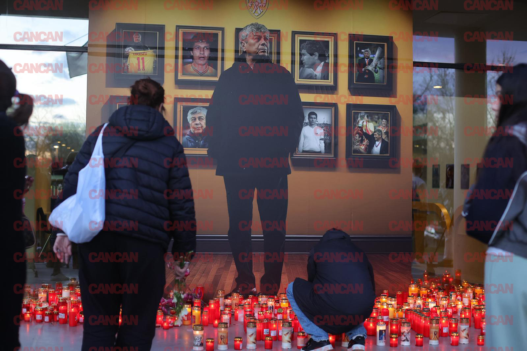 Trupul neînsuflețit al lui Mircea Lucescu, depus la Arena Națională. Familia a cerut pentru marele antrenor un sicriu Boston de 3000 €, același pe care l-a avut și Ion Iliescu