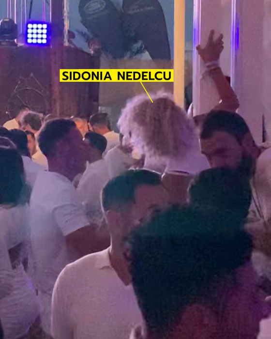 Blonda a oferit un adevărat spectacol privitorilor