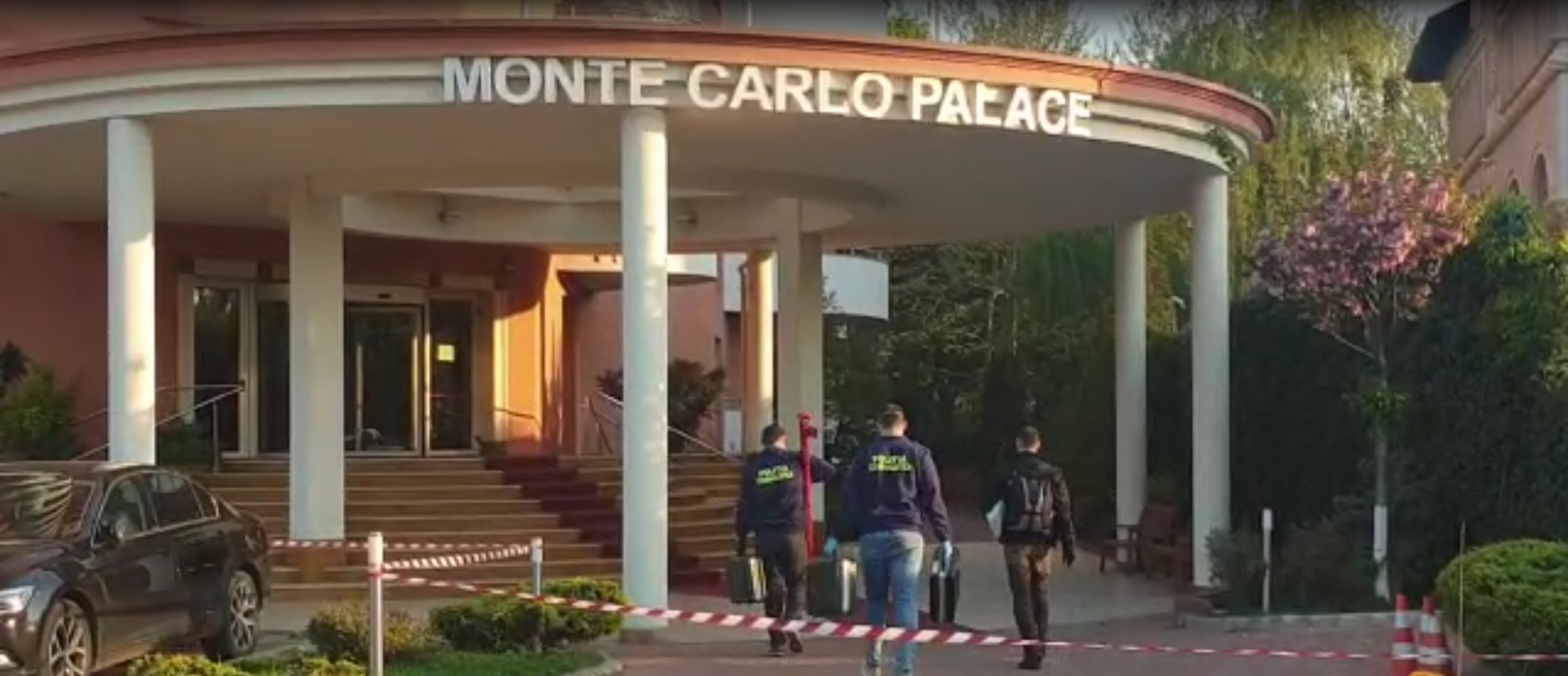 Scene ca într-un film de groază, la un hotel din Capitală