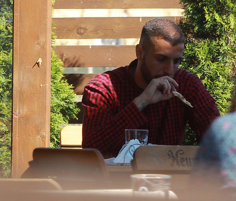 Mattia Montini a luat masa la un restaurant aflat foarte aproape de blocul unde locuiește
